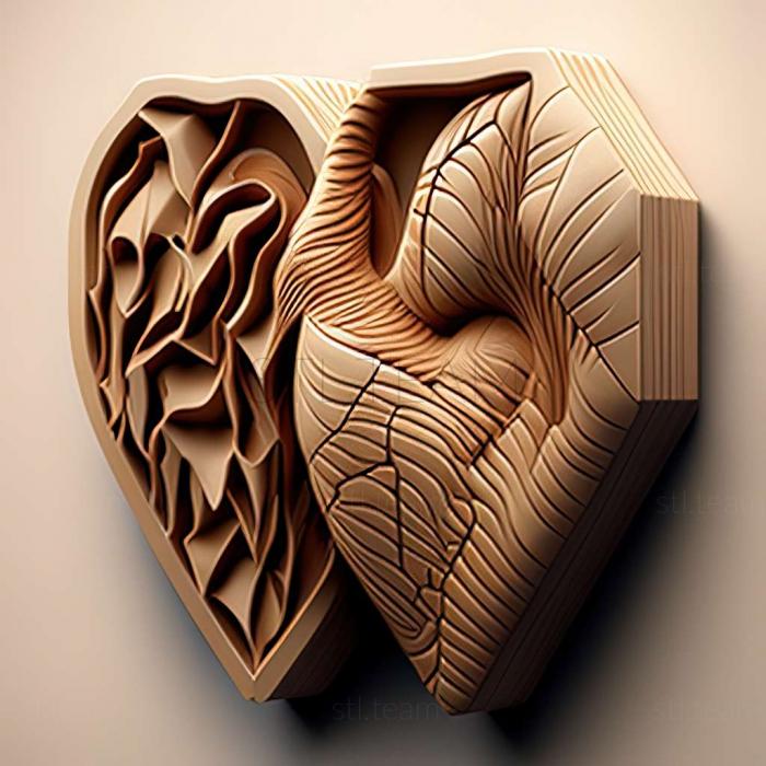 3D модель Гра Доушин Одне серце (STL)